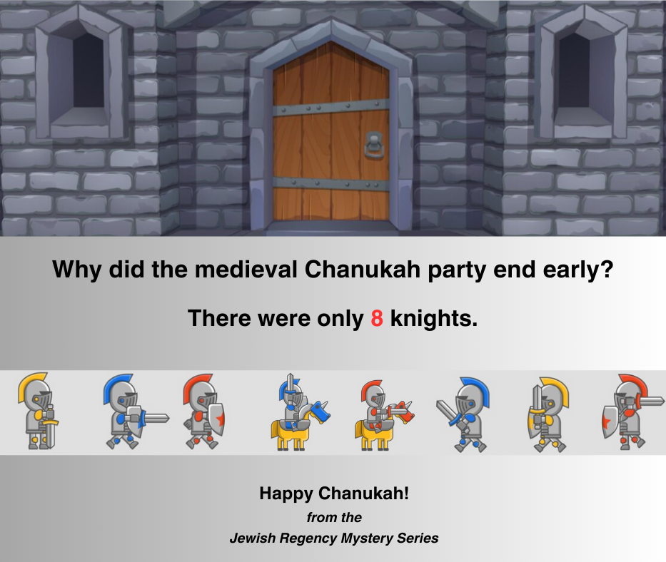 Hanukkah joke 8 nights knights